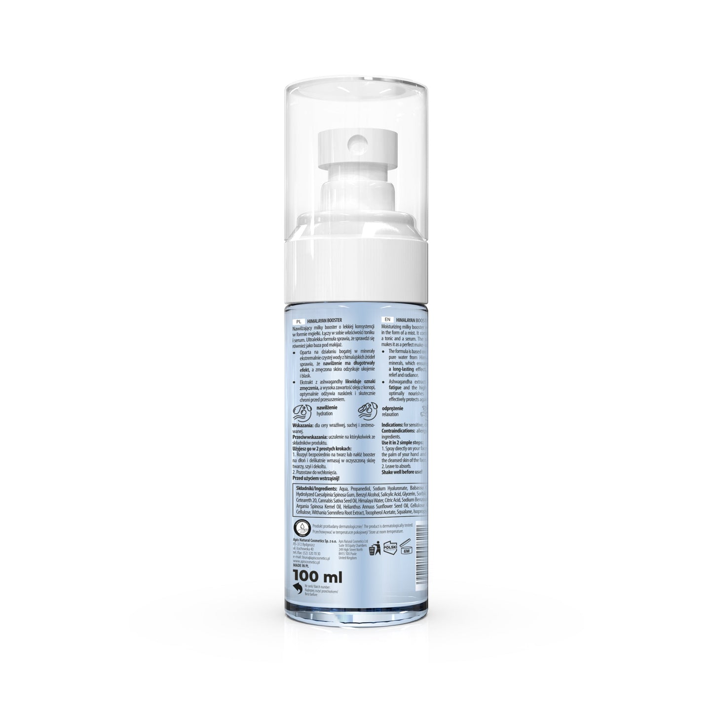 Apis Himalayan Moisturising Milky Booster Mist | 100ml