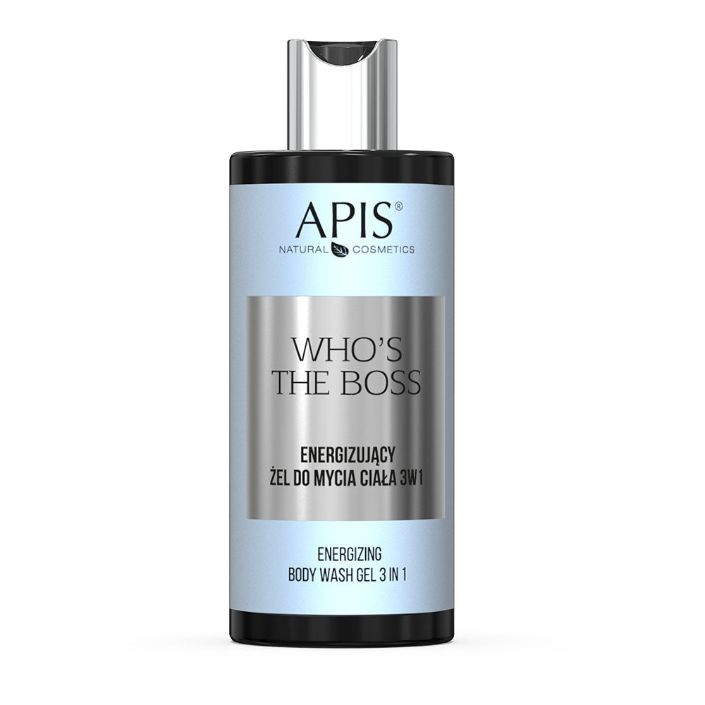 Apis Who's The Boss Energising 3-in-1 Body Wash Gel | 300ml