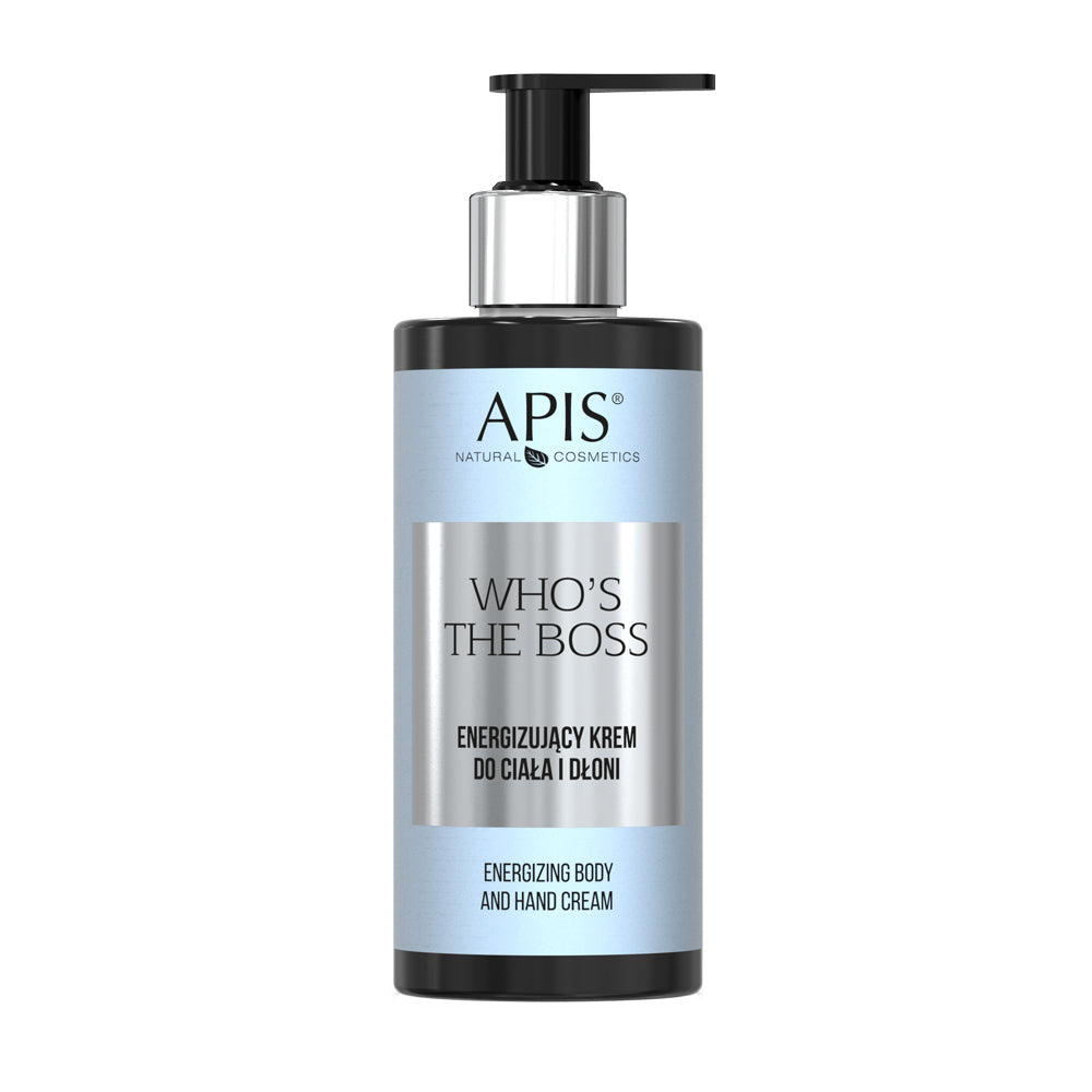 Apis Who's The Boss Energising Body & Hand Cream | 300ml