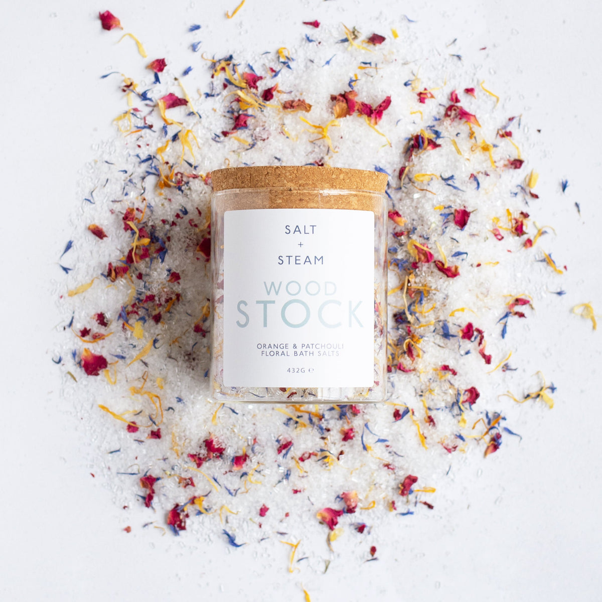 Salt + Steam Woodstock bath salts refill bag