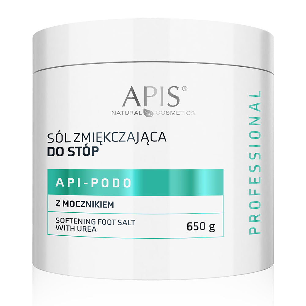Apis API-PODO Urea Softening Foot Salt | Dead Sea Minerals | 650g