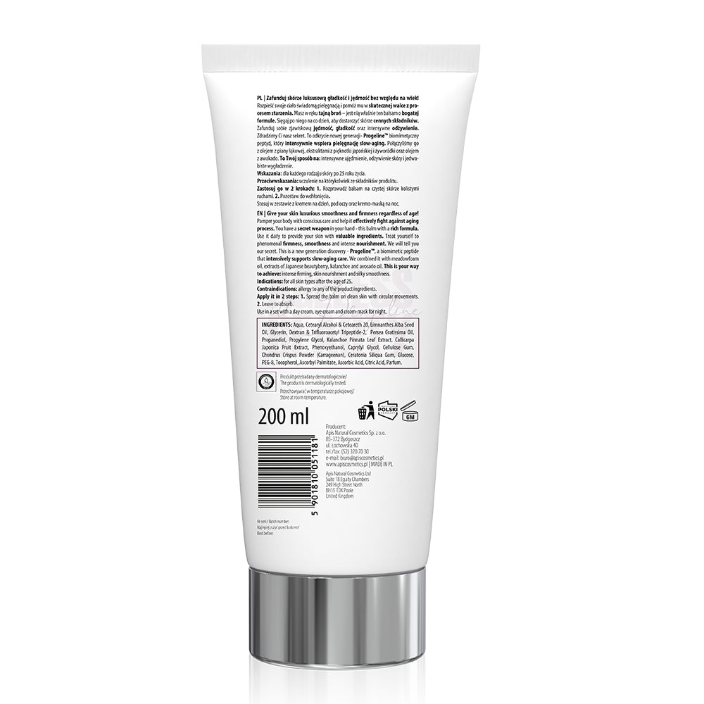 Apis Ageless Beauty Anti-Ageing Firming Body Balm | Progeline | 200ml