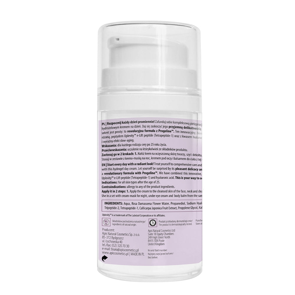 Apis Ageless Beauty Day Cream | Progeline Hydro-Gel | 50ml