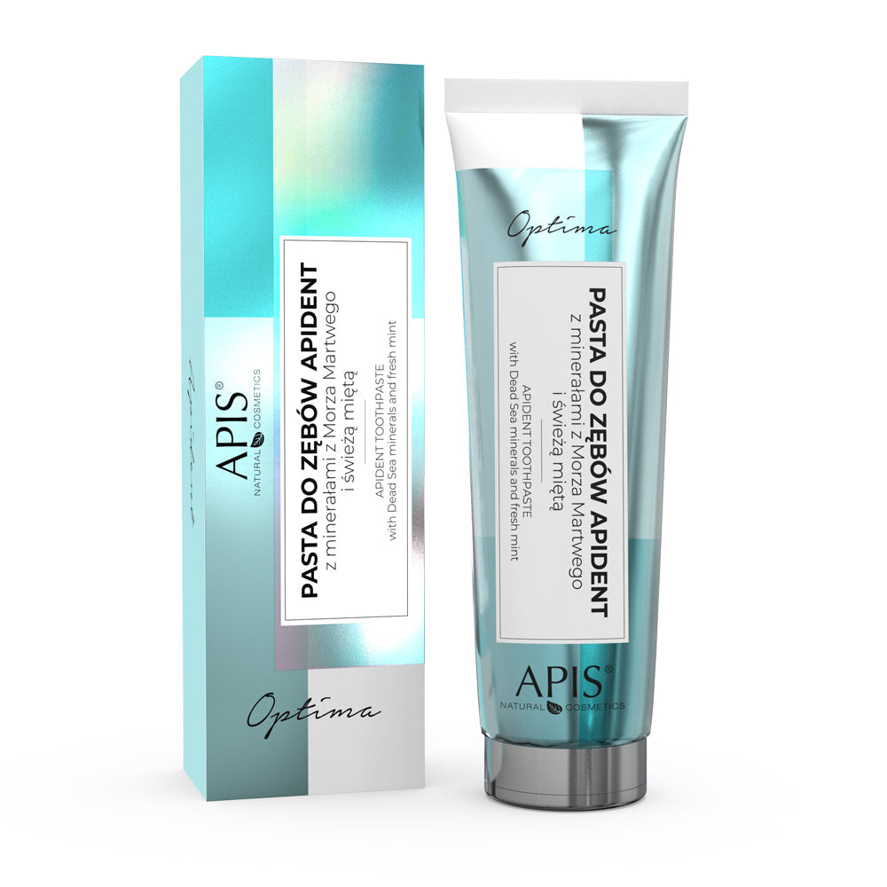 Apis Optima Apident Toothpaste with Dead Sea Minerals & Fresh Mint | 100ml