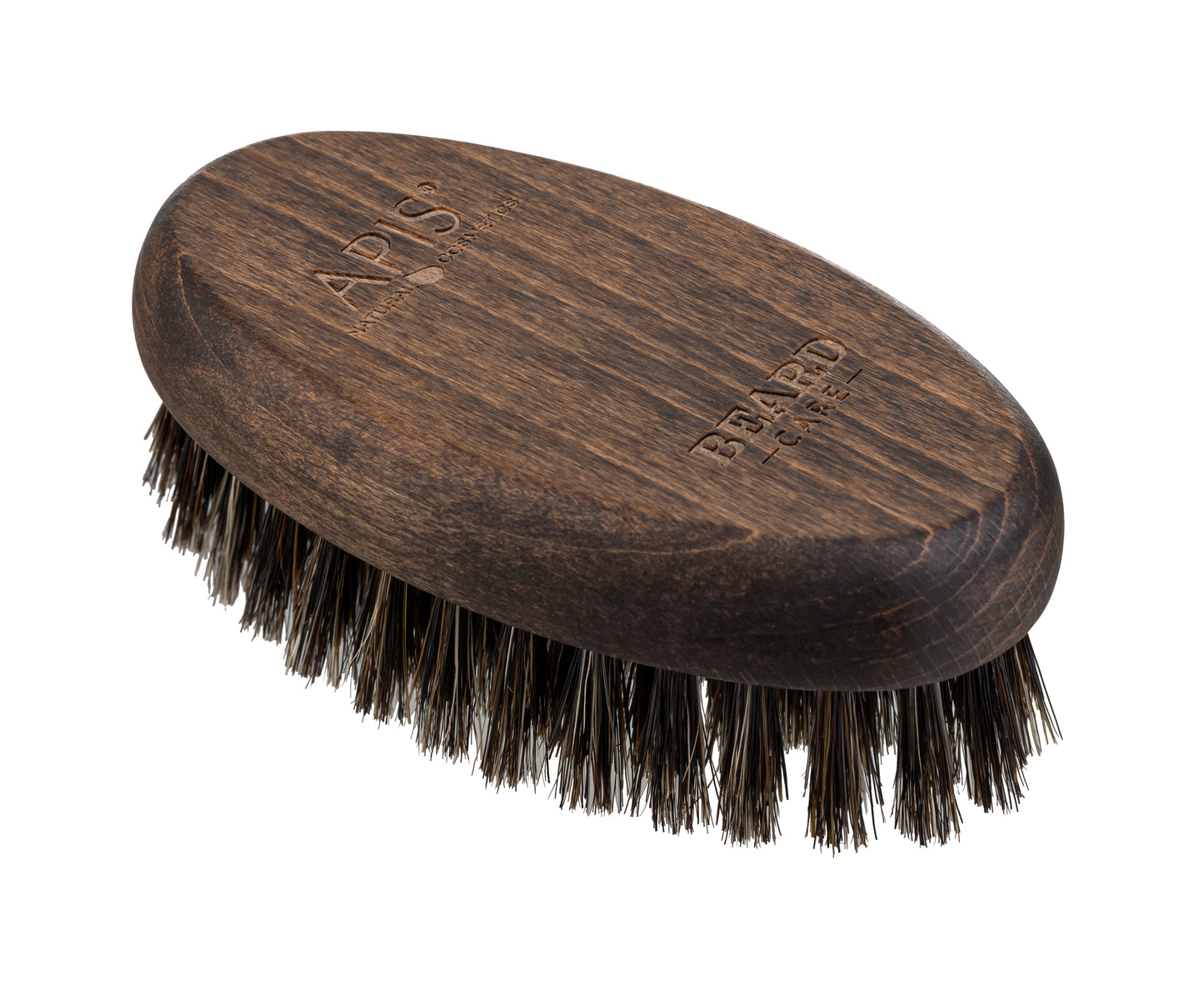 Apis Beard Brush | Natural Boar Bristles & Wooden Handle