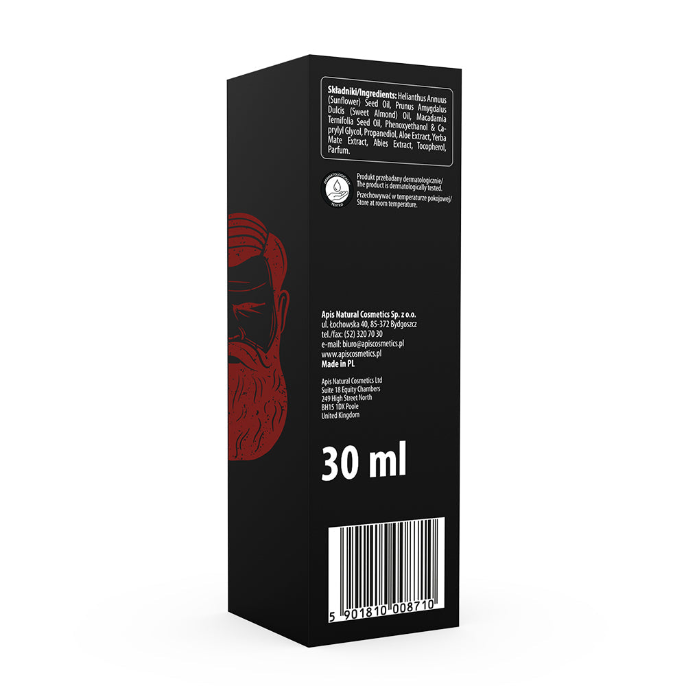Apis Beard Care Leave-In Nourishing Beard Oil | 30ml
