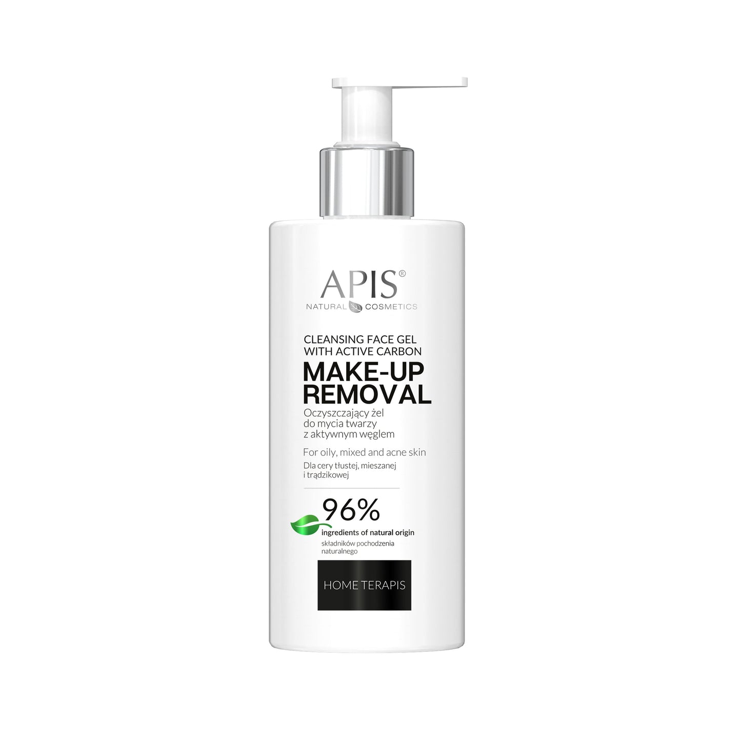 Apis Cleansing Face Wash Gel | Activated Charcoal | 300ml