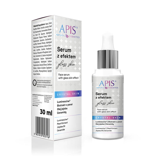 Apis Crystal Skin Face Serum with Glass Skin Effect | 30ml