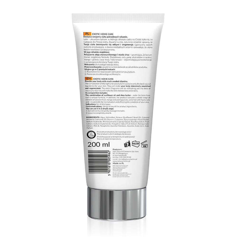 Apis Exotic Home Care Vitalising Body Balm | 200ml