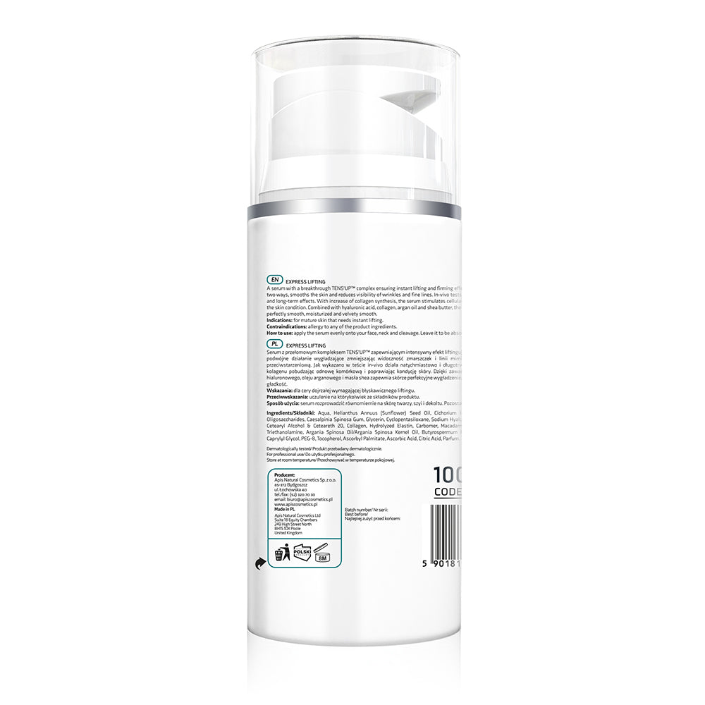 Apis Express Lifting Face Serum | Tens'Up Complex | 100ml