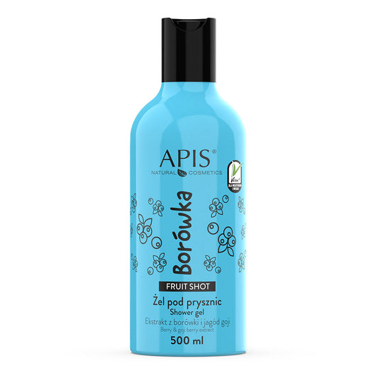 Apis Fruit Shot Blueberry Shower Gel | 500ml