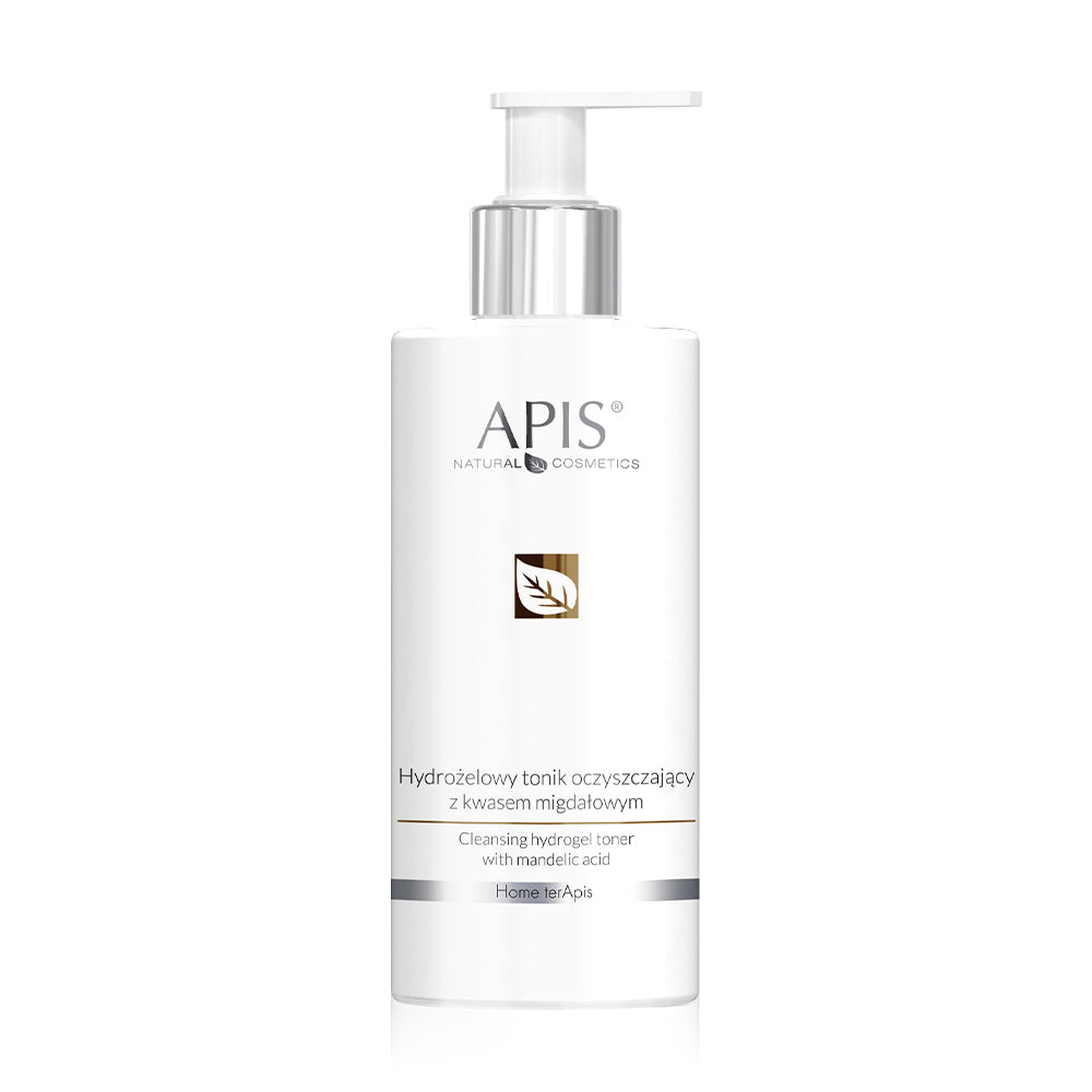 APIS skincare bottle on a white background