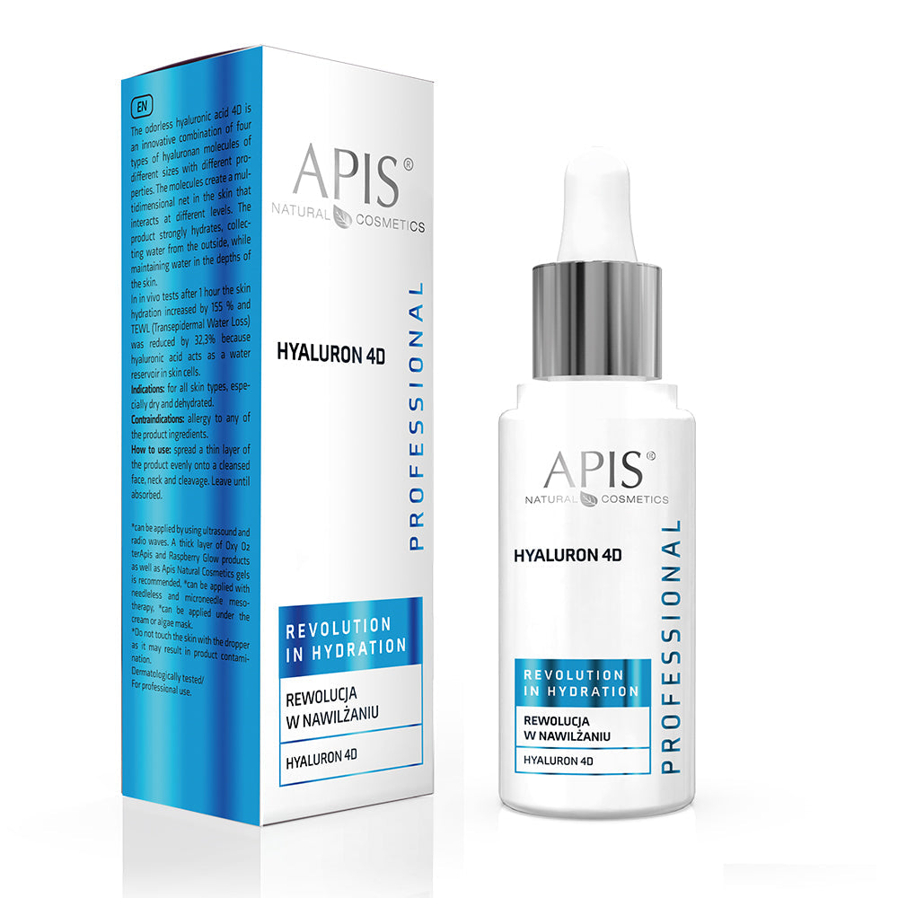 Apis Hyaluron 4D Concentrate | Intensive Hydration Serum | 30ml