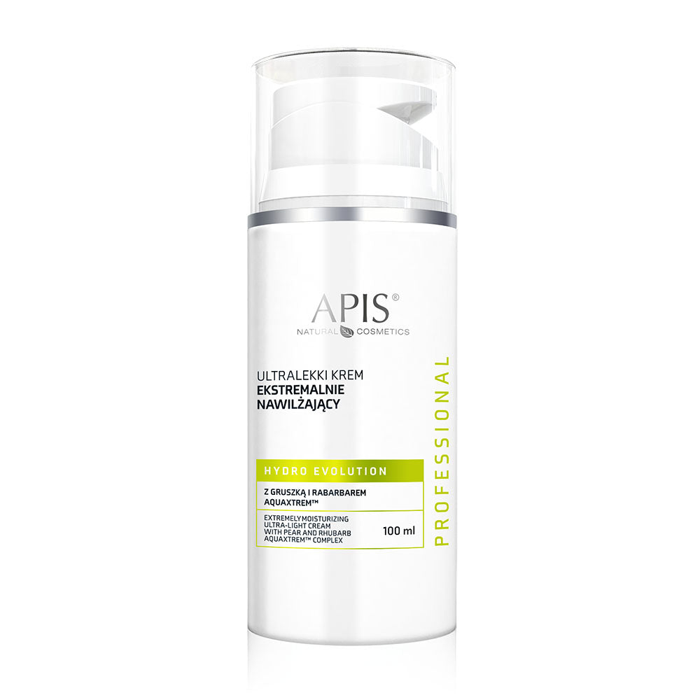 Apis Hydro Evolution Ultra-Light Moisturising Cream | Pear & Rhubarb | 100ml