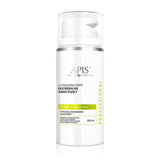 Apis Hydro Evolution Ultra-Light Moisturising Cream | Pear & Rhubarb | 100ml