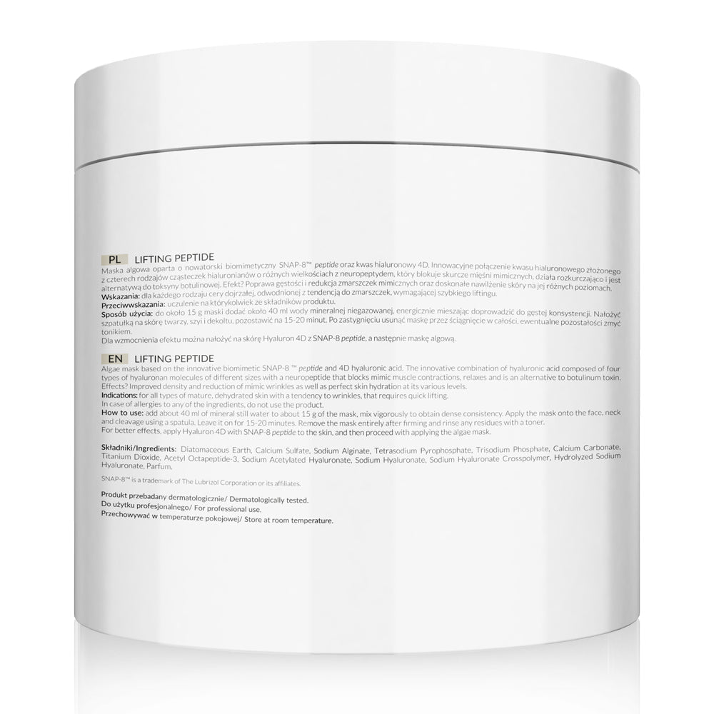 Apis Lifting Peptide Alginate Mask | SNAP-8 Peptide | 200g
