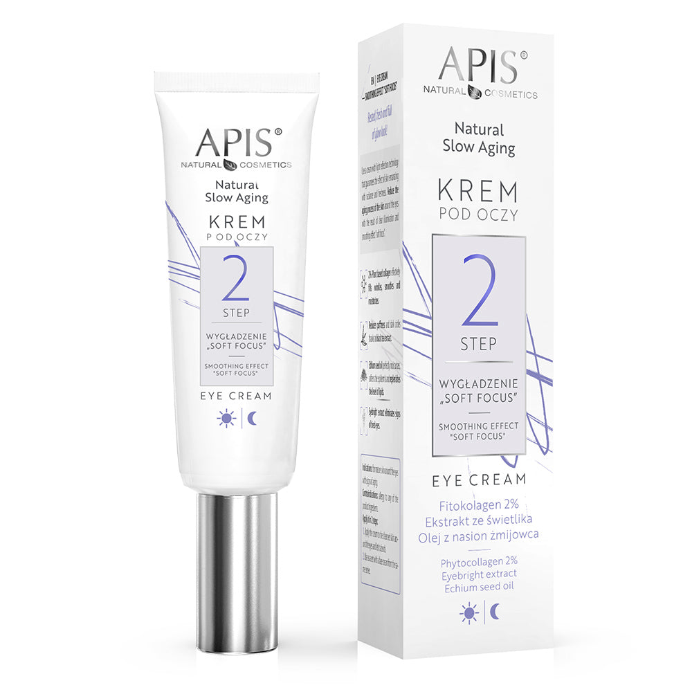Apis Natural Slow Ageing Eye Cream Step 2 Soft Focus | 15 ml