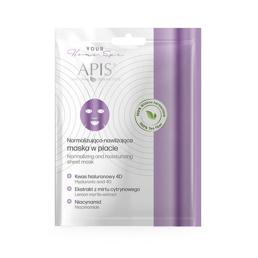 Apis Normalising & Moisturising Sheet Mask | 20g