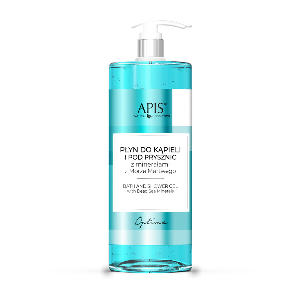 Apis Optima Bath & Shower Gel with Dead Sea Minerals | 1L