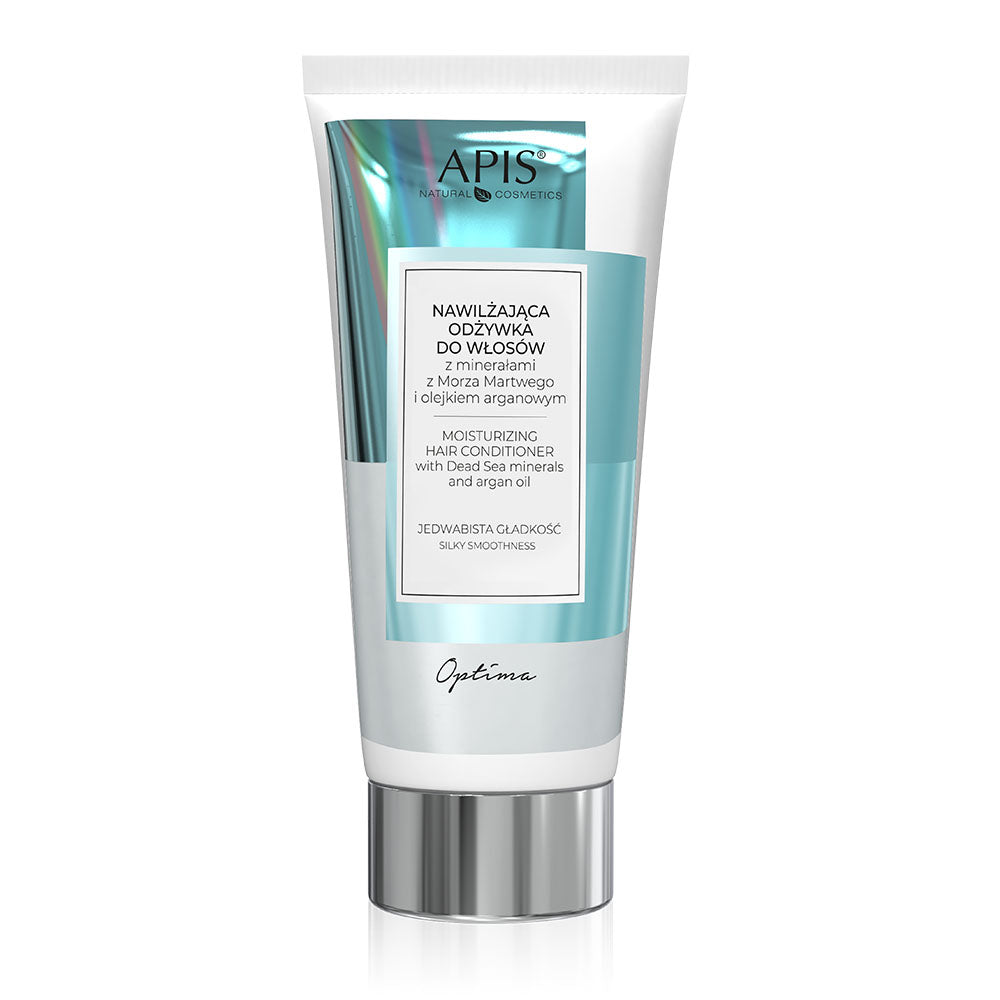 Apis Optima Moisturising Hair Conditioner with Dead Sea Minerals & Argan Oil | 200ml
