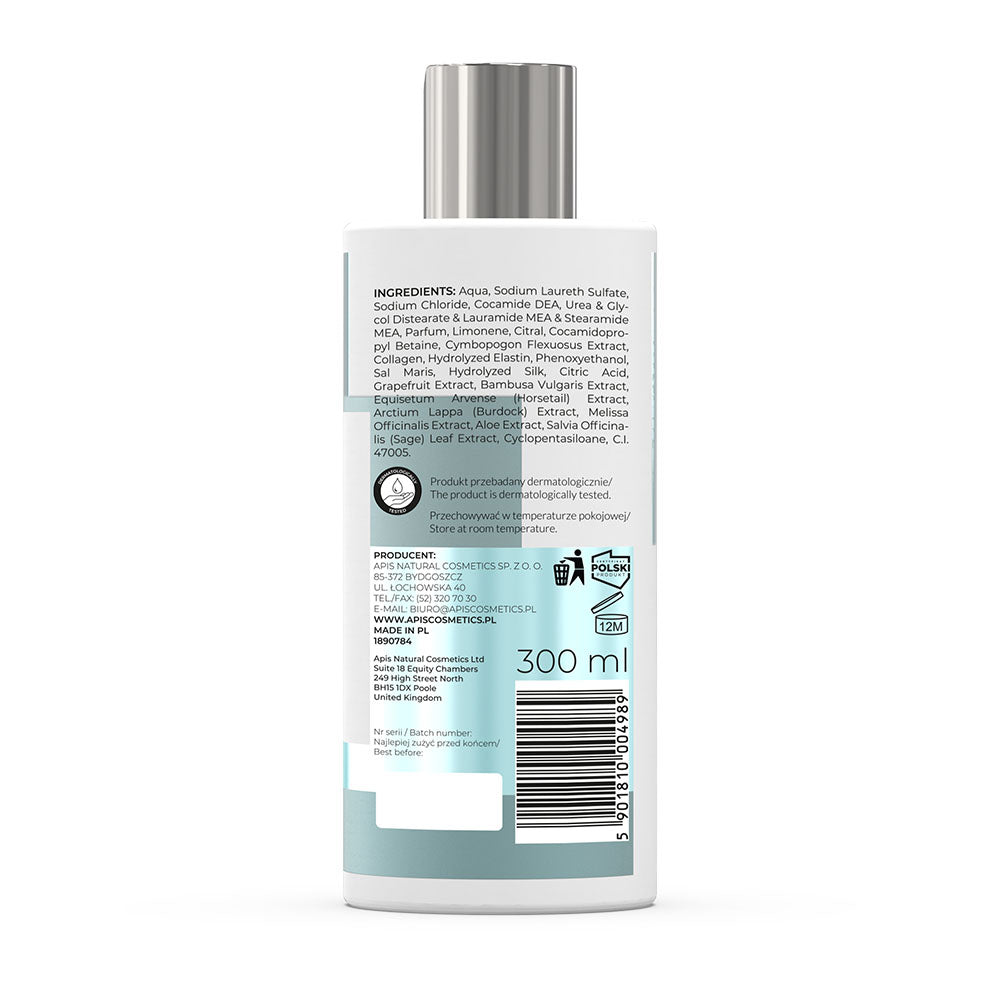 Apis Optima Shampoo with Dead Sea Minerals & Lemongrass | 300ml