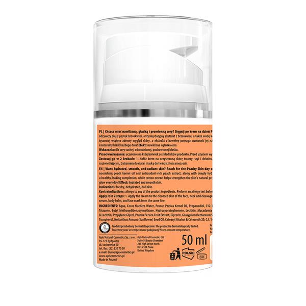 Apis Peachy Skin Moisturising Day Cream SPF 20 | 50ml