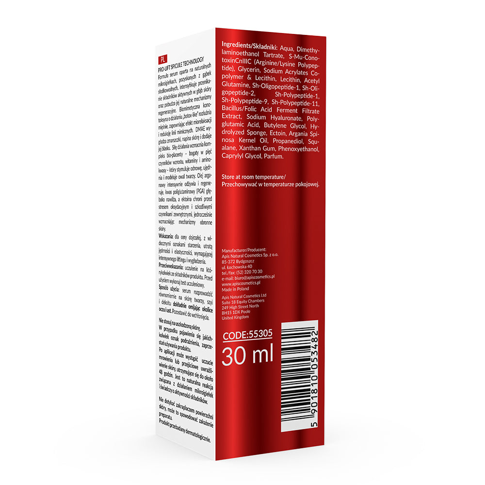 Apis Pro-Lift Spicule Technology Microneedling Lifting Serum | 30ml