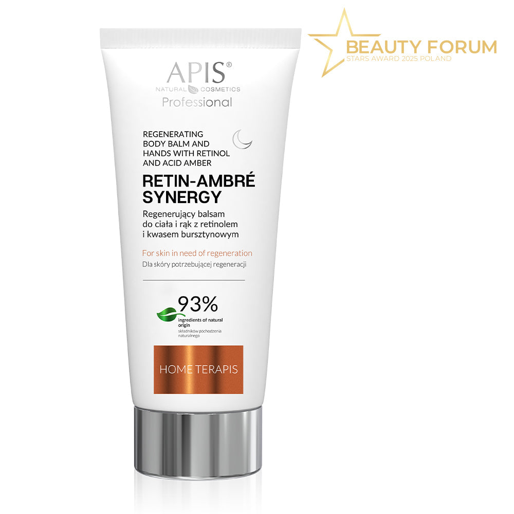 Apis Retin-Ambre Synergy Regenerating Body & Hand Balm | Night | 200ml