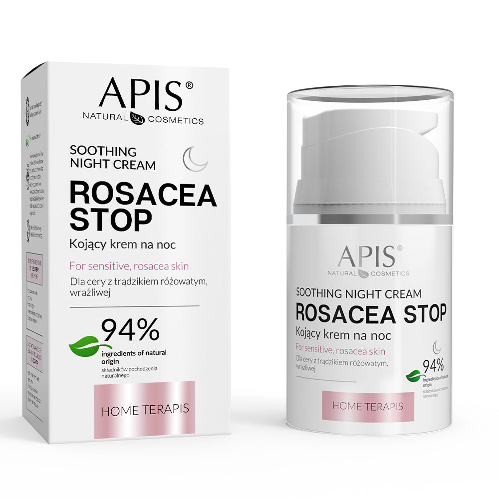 Apis ROSACEA-STOP Soothing Night Cream | Sensitive Skin | 50ml
