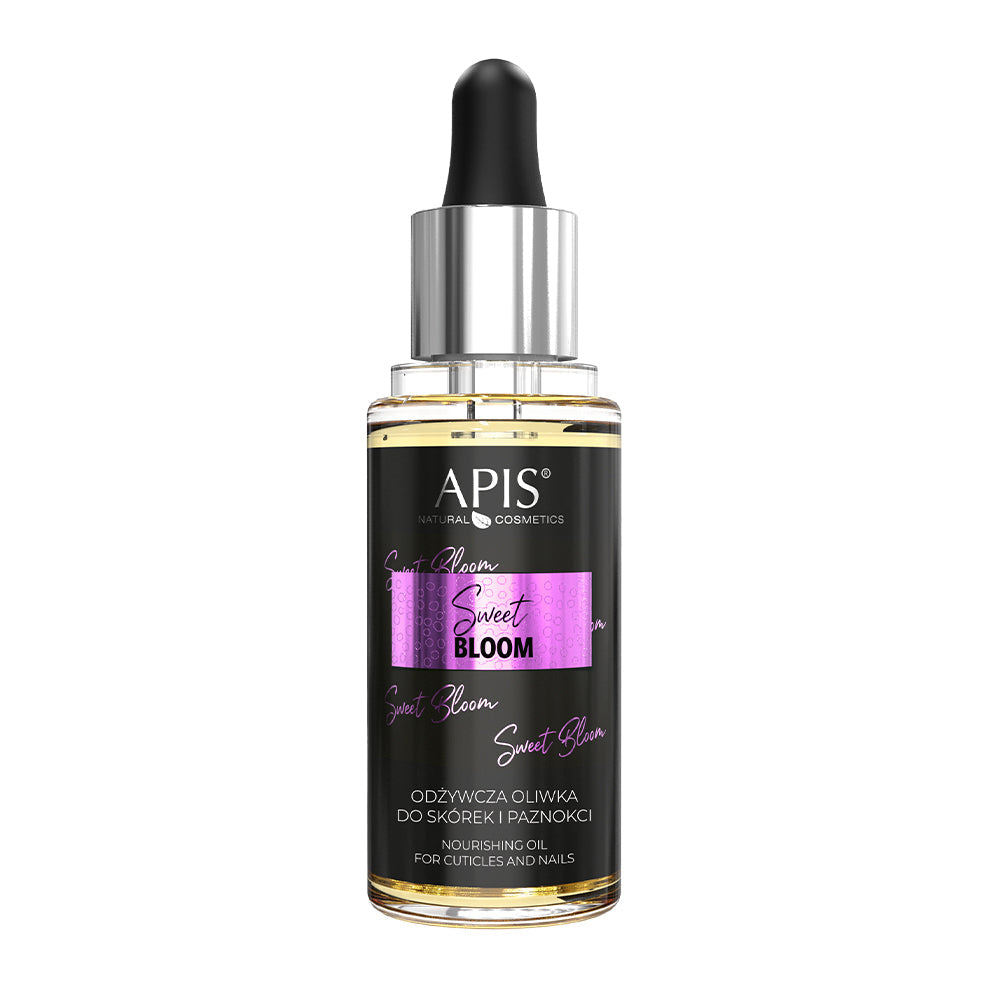  apis hair care product bottle with dropper on a white background