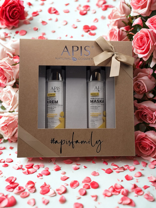 Apis Ceramide Power Gift Set | Nourishing Day Cream 50ml & Night Mask 50ml