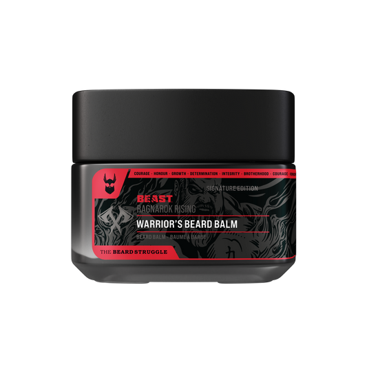 Beard Struggle Beast Beard Balm front tin