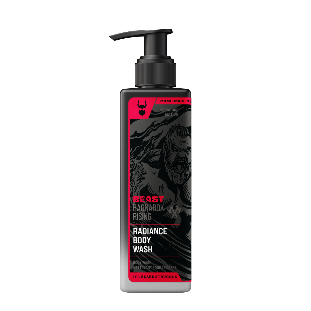 Beard Struggle Beast Body Wash front bottle