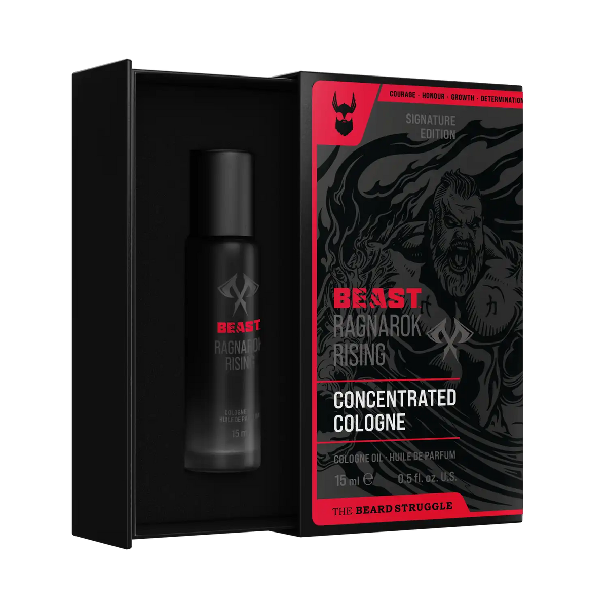 Beard Struggle Beast Concentrated Cologne box