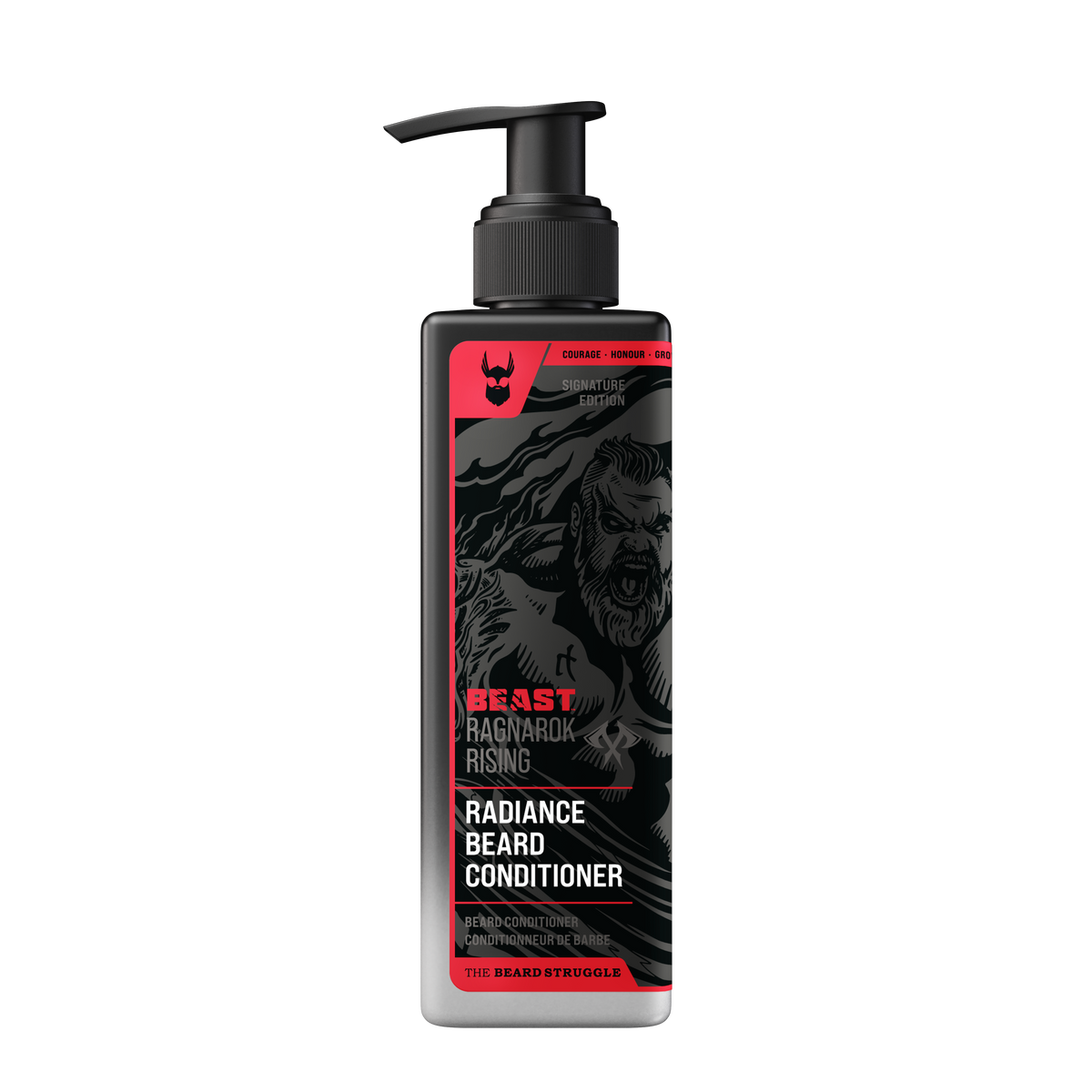 Beard Struggle Beast Beard Conditioner front bottle