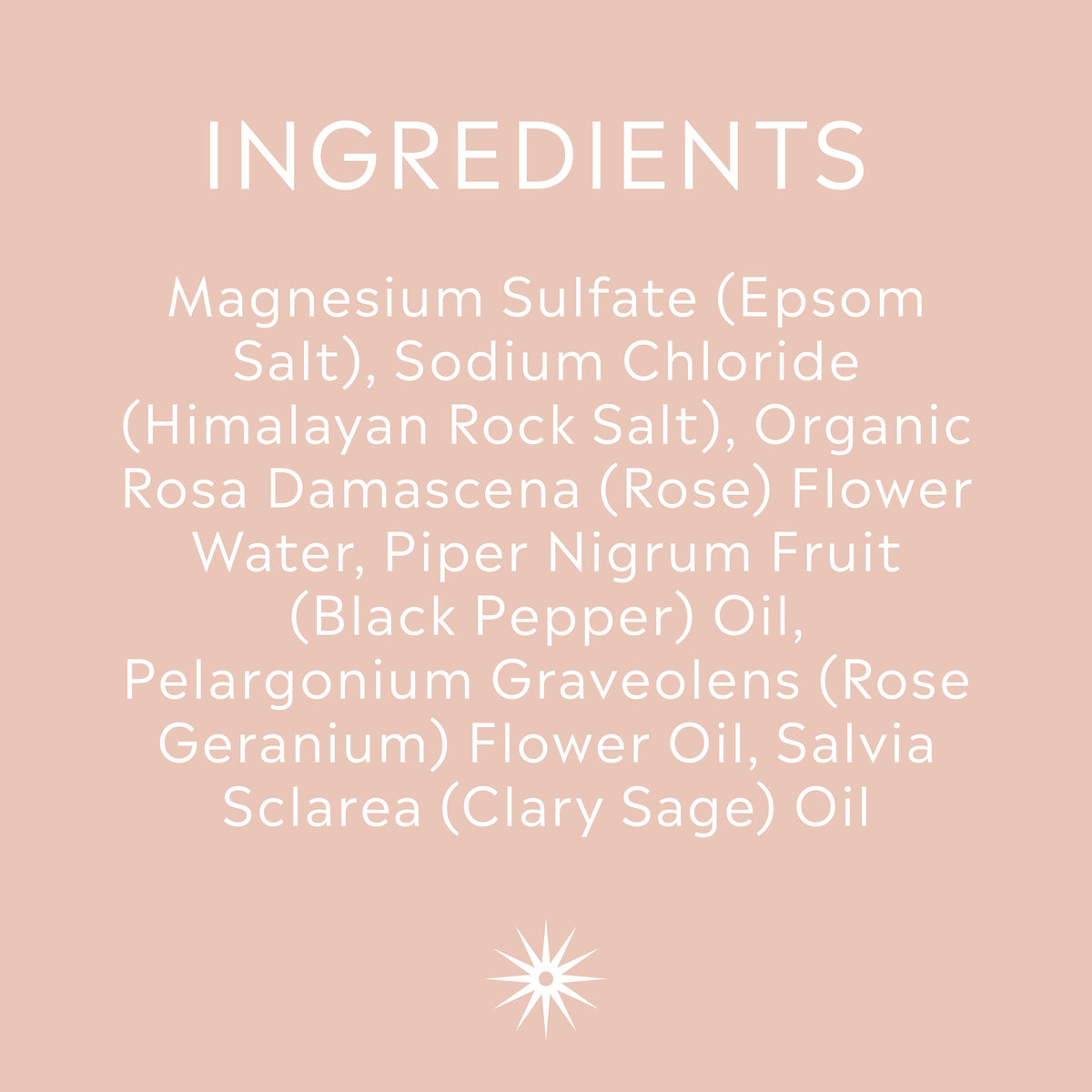 Salt + Steam Sultry Rose bath salts being poured into a bath
