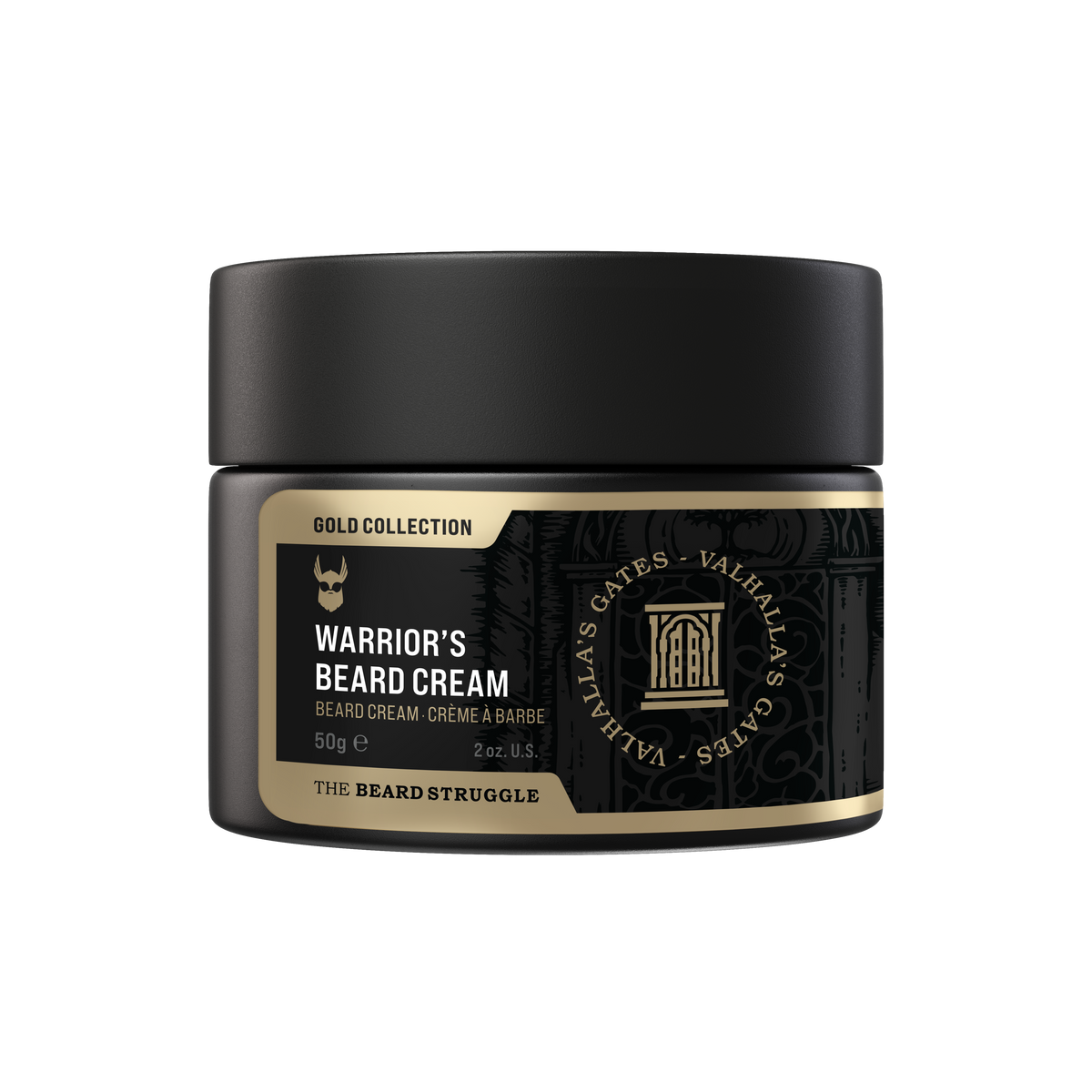 Beard Struggle beard cream jar Valhalla's Gates
