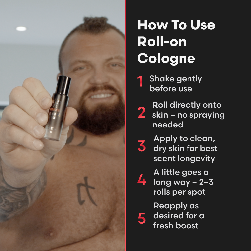 How to use Beast Concentrated Cologne
