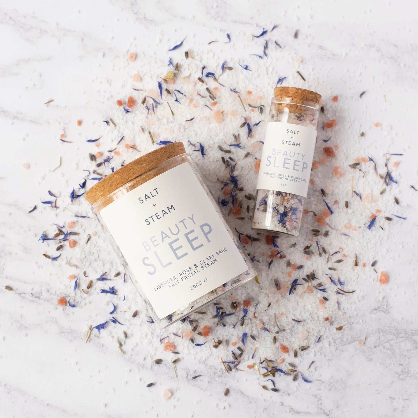Salt + Steam Beauty Sleep facial steam refill bag