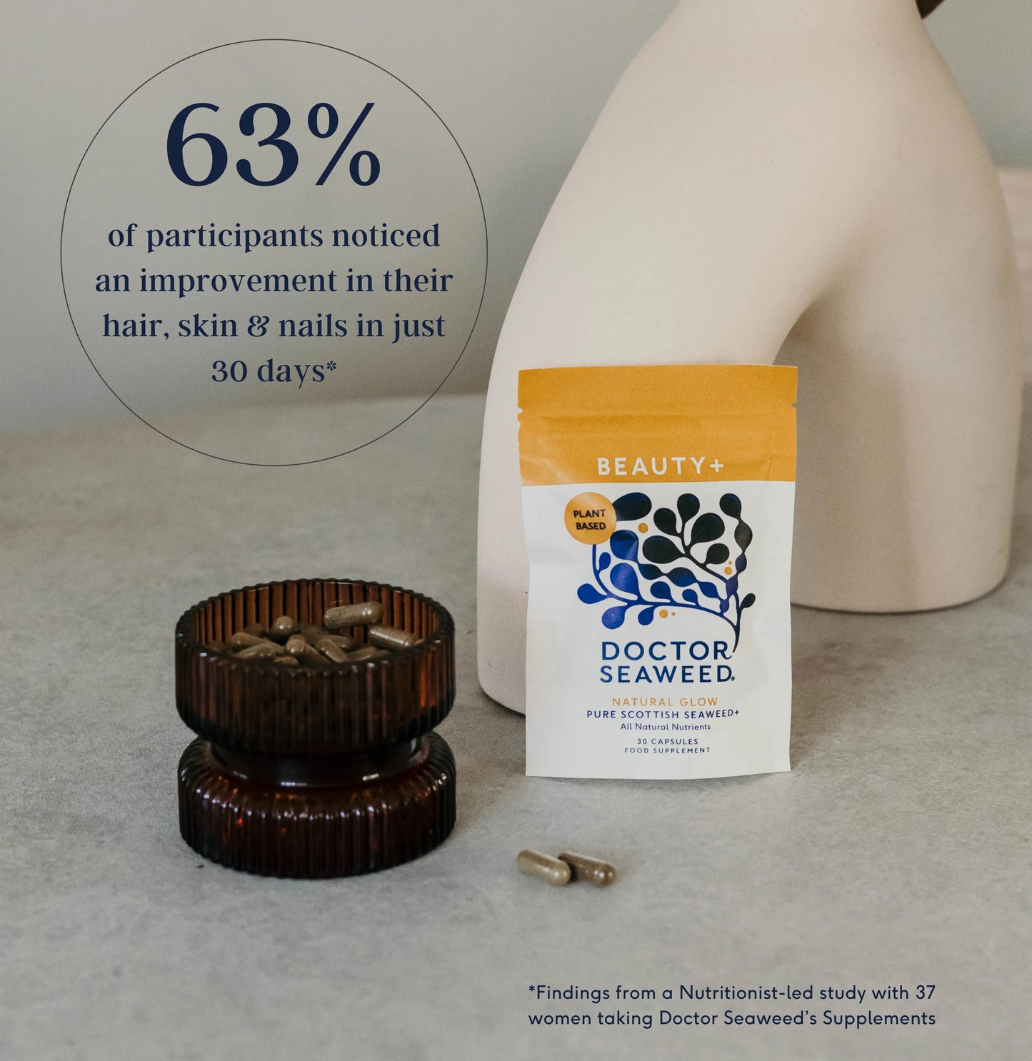 Doctor Seaweed Beauty+ Capsules 30 Capsules