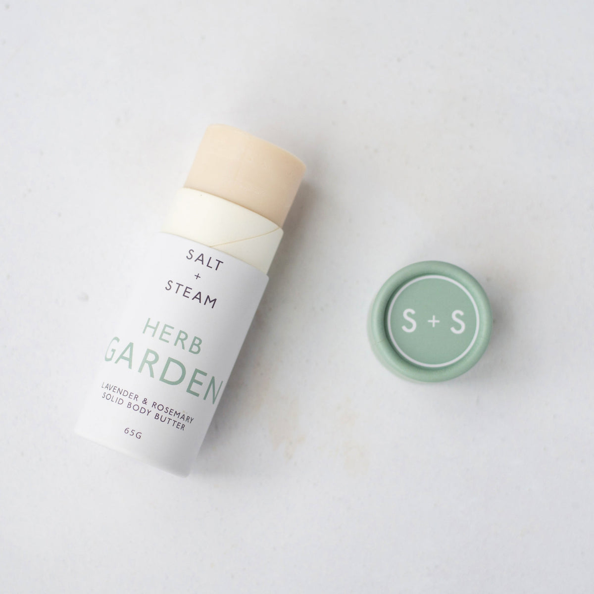 Salt + Steam Herb Garden body butter tube, 65g