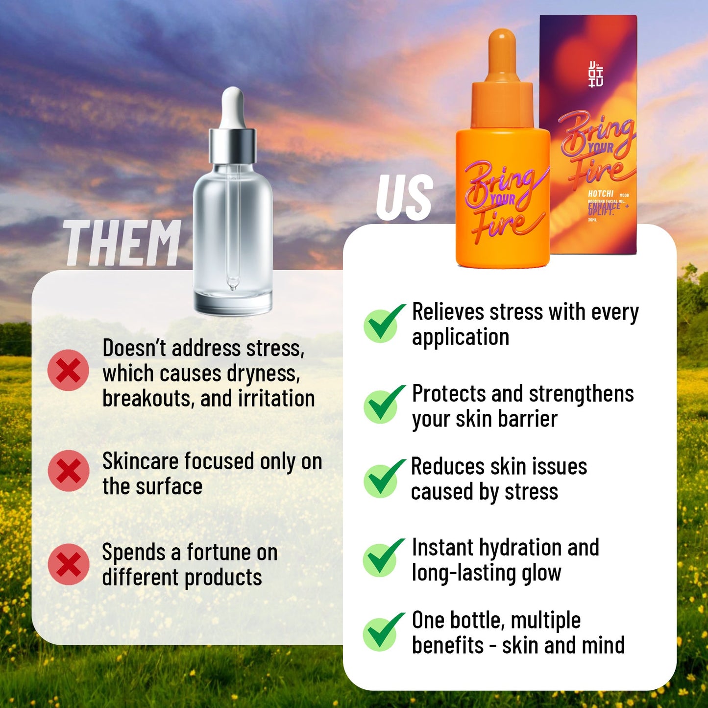 HotChi Bring Your Fire Facial Oil 30ml