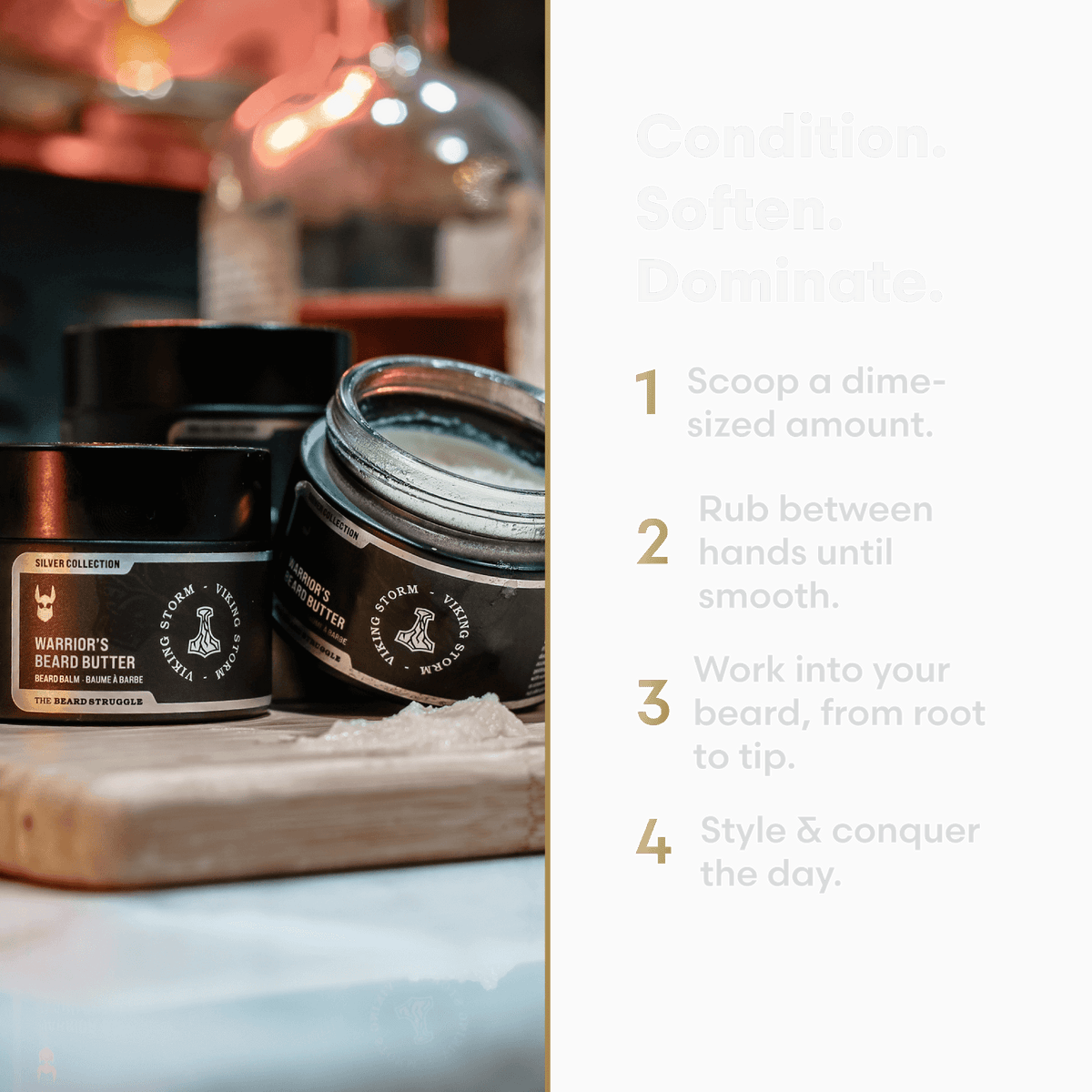 How to use Warrior's Beard Butter
