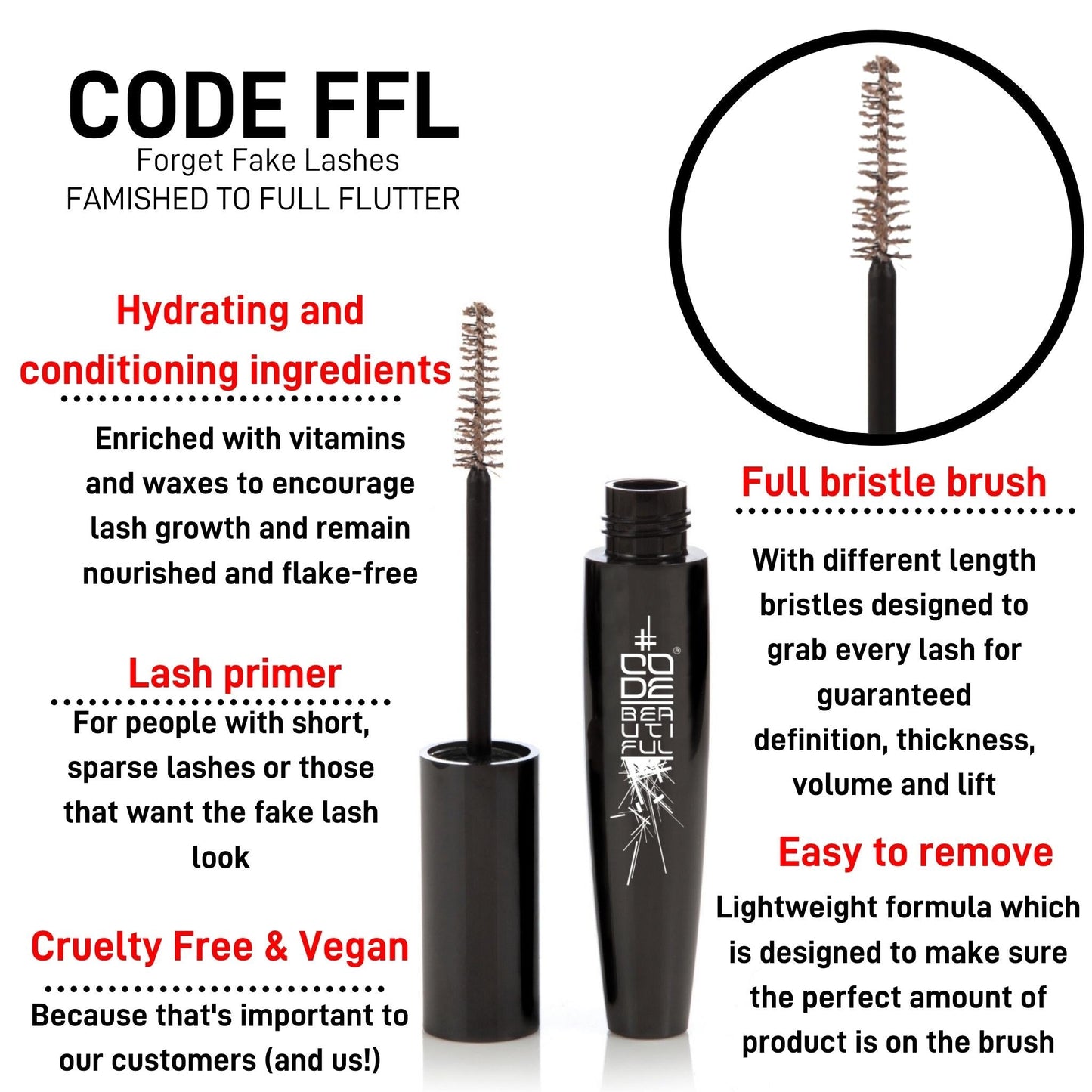 CODE FFL Forget Fake Lashes Lash Primer