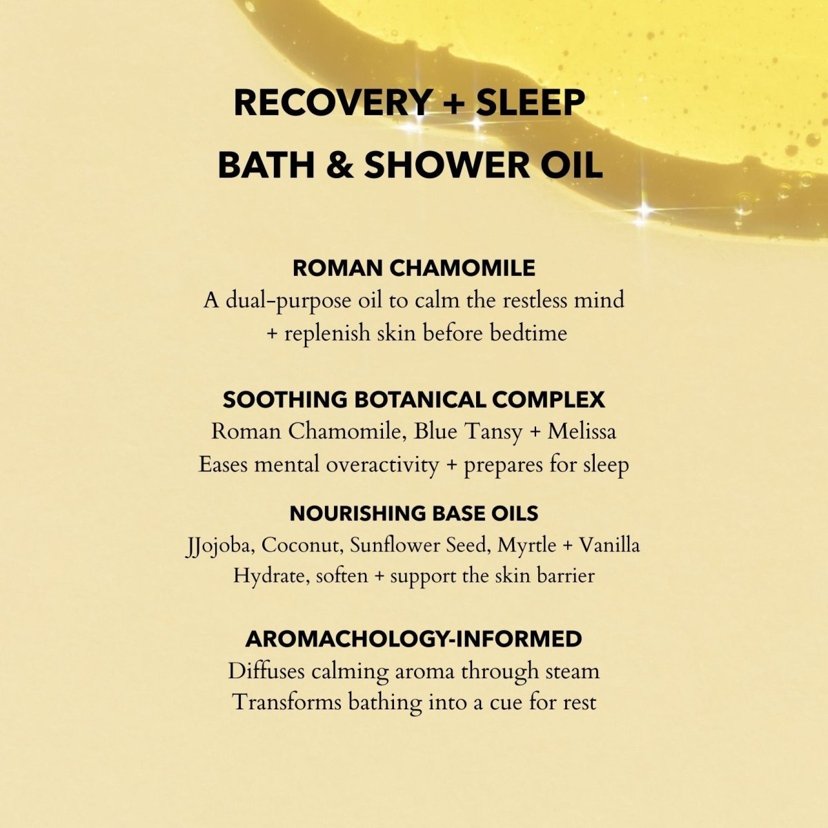 anatomē Roman Chamomile Calming Bath & Shower Oil 150ml