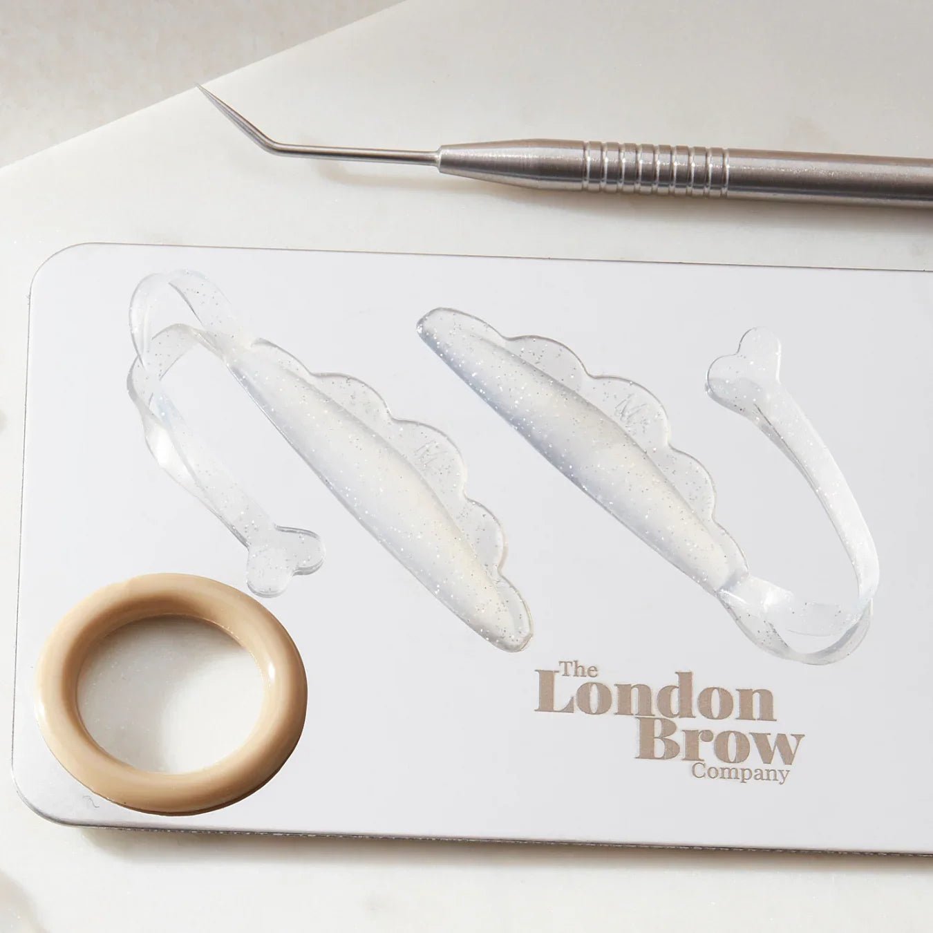 London Brow 2-in-1 Adhesive-Free Lash Lift Shields with Ribbon — 5 Pairs