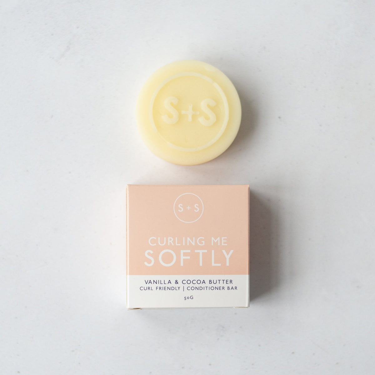 Salt + Steam Curling Me Softly Conditioner Bar, 50g