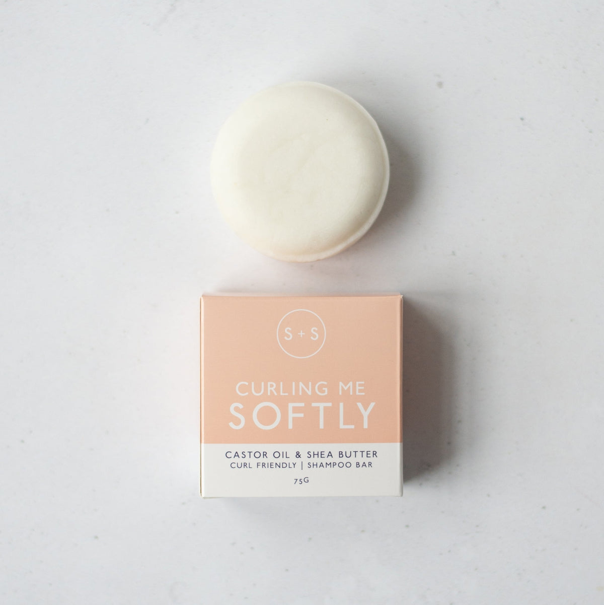 Salt + Steam Curling Me Softly Shampoo Bar, 75g