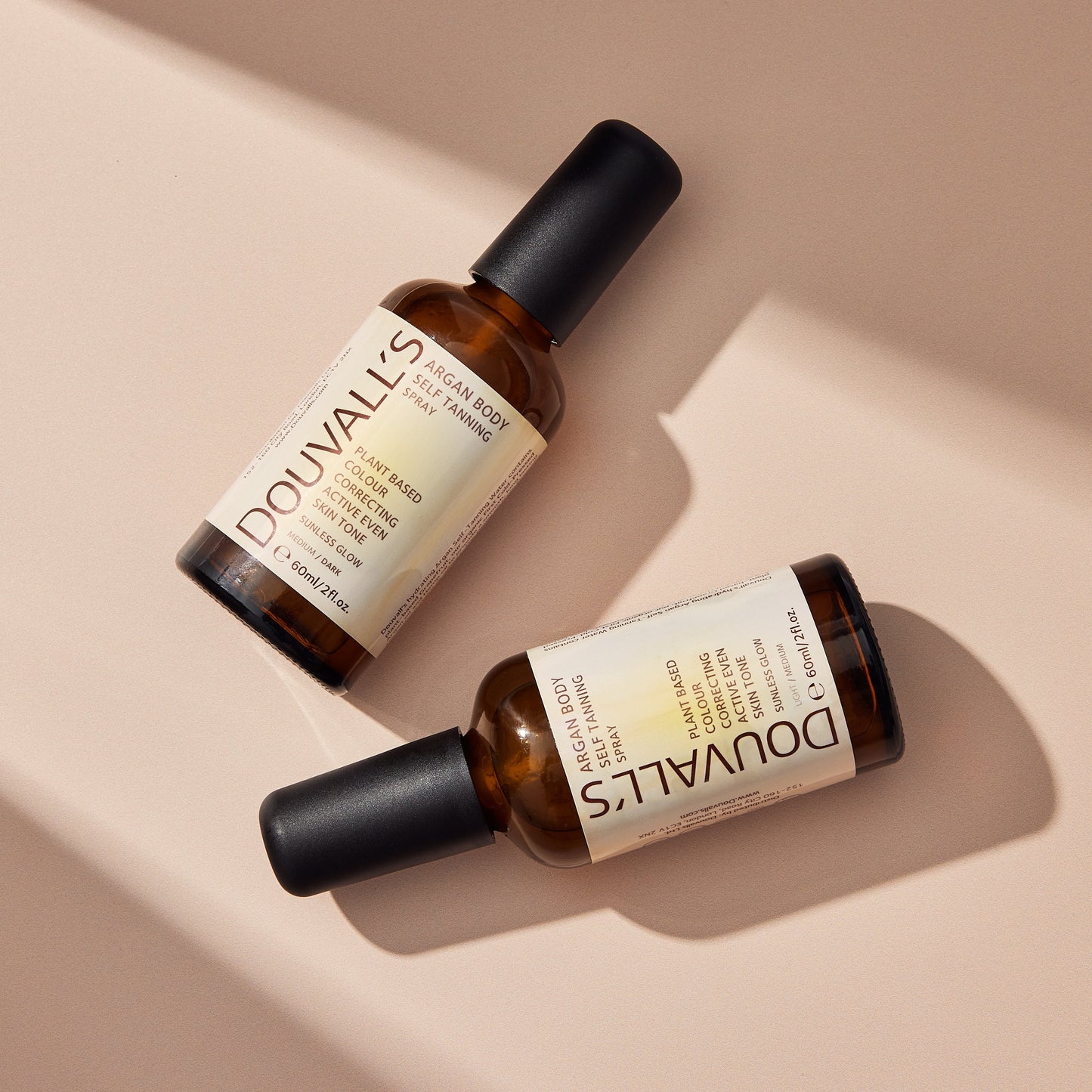 Argan Self Tanning Body Spray 60ml | Semi-Permanent Self Tanning Spray
