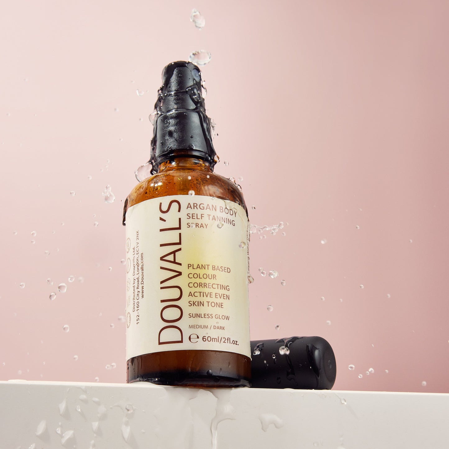 Argan Self Tanning Body Spray 60ml | Semi-Permanent Self Tanning Spray